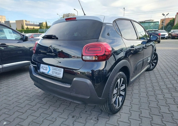 Citroen C3 cena 59900 przebieg: 9334, rok produkcji 2023 z Śmigiel małe 172